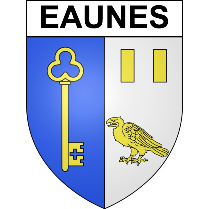 Stickers coat of arms Bazas adhesive sticker