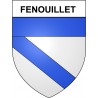 Fenouillet 31 ville Stickers blason autocollant adhésif