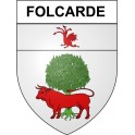 Folcarde 31 ville Stickers blason autocollant adhésif