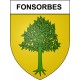 Fonsorbes 31 ville Stickers blason autocollant adhésif