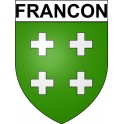 Francon 31 ville Stickers blason autocollant adhésif
