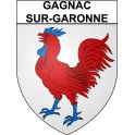 Gagnac-sur-Garonne 31 ville Stickers blason autocollant adhésif