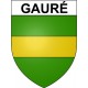 Stickers coat of arms Bazas adhesive sticker