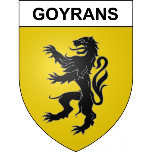 Stickers coat of arms Bazas adhesive sticker