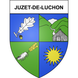Stickers coat of arms Bazas adhesive sticker