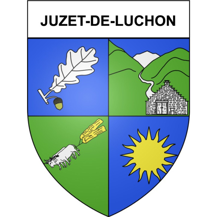 Bazas Sticker wappen, gelsenkirchen, augsburg, klebender aufkleber