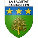 La Salvetat-Saint-Gilles 31 ville Stickers blason autocollant adhésif