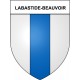 Labastide-Beauvoir 31 ville Stickers blason autocollant adhésif