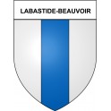 Labastide-Beauvoir 31 ville Stickers blason autocollant adhésif