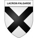 Bazas Sticker wappen, gelsenkirchen, augsburg, klebender aufkleber