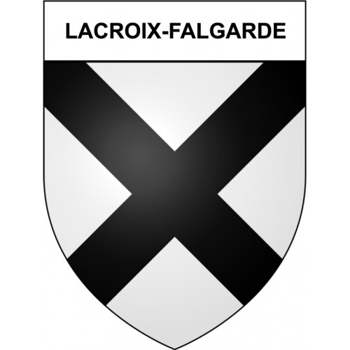 Lacroix-Falgarde 31 ville Stickers blason autocollant adhésif