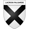 Lacroix-Falgarde 31 ville Stickers blason autocollant adhésif