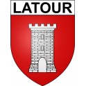 Latour 31 ville Stickers blason autocollant adhésif