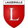 Lauzerville 31 ville Stickers blason autocollant adhésif