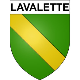 Stickers coat of arms Bazas adhesive sticker