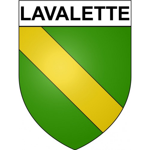 Lavalette 31 ville Stickers blason autocollant adhésif