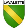 Stickers coat of arms Bazas adhesive sticker