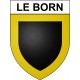 Stickers coat of arms Bazas adhesive sticker