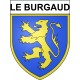 Le Burgaud 31 ville Stickers blason autocollant adhésif