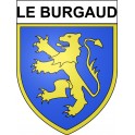 Stickers coat of arms Bazas adhesive sticker