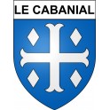 Stickers coat of arms Bazas adhesive sticker