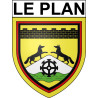 Stickers coat of arms Bazas adhesive sticker