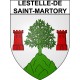 Lestelle-de-Saint-Martory 31 ville Stickers blason autocollant adhésif