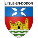 Stickers coat of arms Bazas adhesive sticker