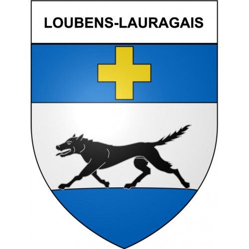 Pegatinas escudo de armas de Bazas adhesivo de la etiqueta engomada