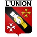 L'Union 31 ville Stickers blason autocollant adhésif