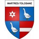 Martres-Tolosane 31 ville Stickers blason autocollant adhésif