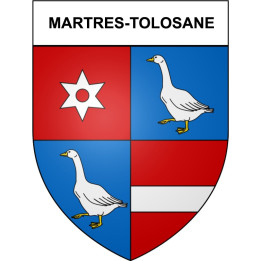 Stickers coat of arms Bazas adhesive sticker