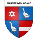 Martres-Tolosane 31 ville Stickers blason autocollant adhésif