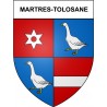 Martres-Tolosane 31 ville Stickers blason autocollant adhésif