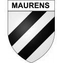Maurens 31 ville Stickers blason autocollant adhésif