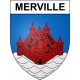 Merville 31 ville Stickers blason autocollant adhésif