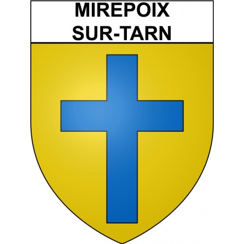 Mirepoix-sur-Tarn 31 ville Stickers blason autocollant adhésif