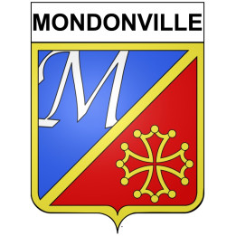 Stickers coat of arms Bazas adhesive sticker