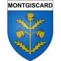 Montgiscard 31 ville Stickers blason autocollant adhésif