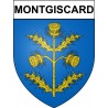 Stickers coat of arms Bazas adhesive sticker