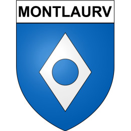 Montlaur 31 ville Stickers blason autocollant adhésif