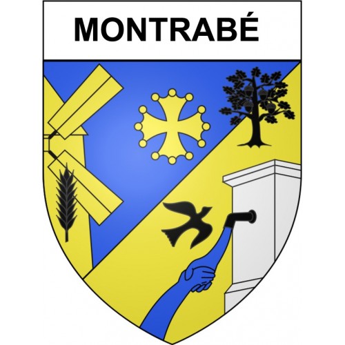 Bazas Sticker wappen, gelsenkirchen, augsburg, klebender aufkleber