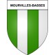 Stickers coat of arms Bazas adhesive sticker