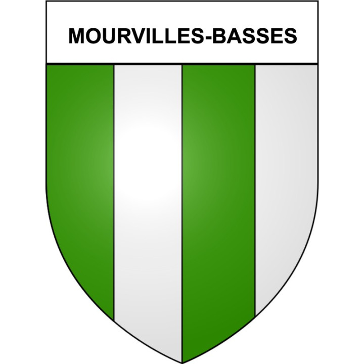 Stickers coat of arms Bazas adhesive sticker