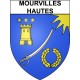 Stickers coat of arms Bazas adhesive sticker