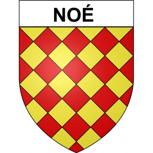 Stickers coat of arms Bazas adhesive sticker