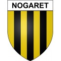 Nogaret 31 ville Stickers blason autocollant adhésif