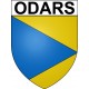 Odars 31 ville Stickers blason autocollant adhésif