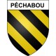 Péchabou 31 ville Stickers blason autocollant adhésif