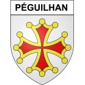 Stickers coat of arms Bazas adhesive sticker